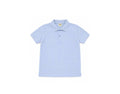Tricou Polo Clasic pentru baieti, bumbac, bleu, 5 ani - 14 ani