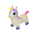 Unicorn gonflabil cu sunete si lumini, multicolor, 65 cm