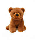 Ursulet de plus, realist, MASHASHOP, maro, 25 cm