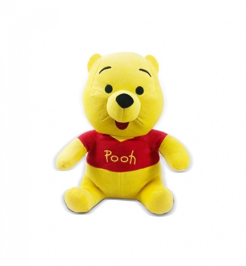 Ursulet de plus, tip Winnie the Pooh, multicolor, 21 cm
