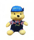 Ursulet de plus, tip Winnie the Pooh, multicolor, 45 cm