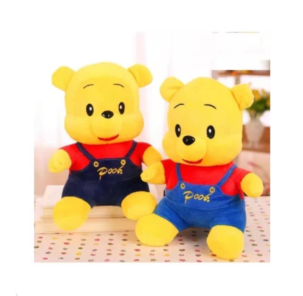 Ursulet de plus, Winnie, multicolor, 40 cm