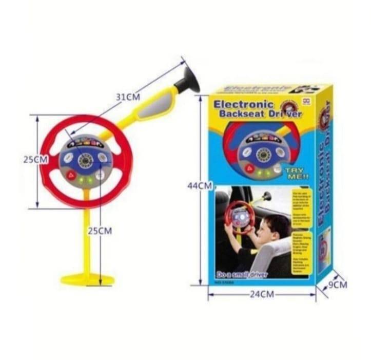 Volan electronic de jucarie cu ventuza